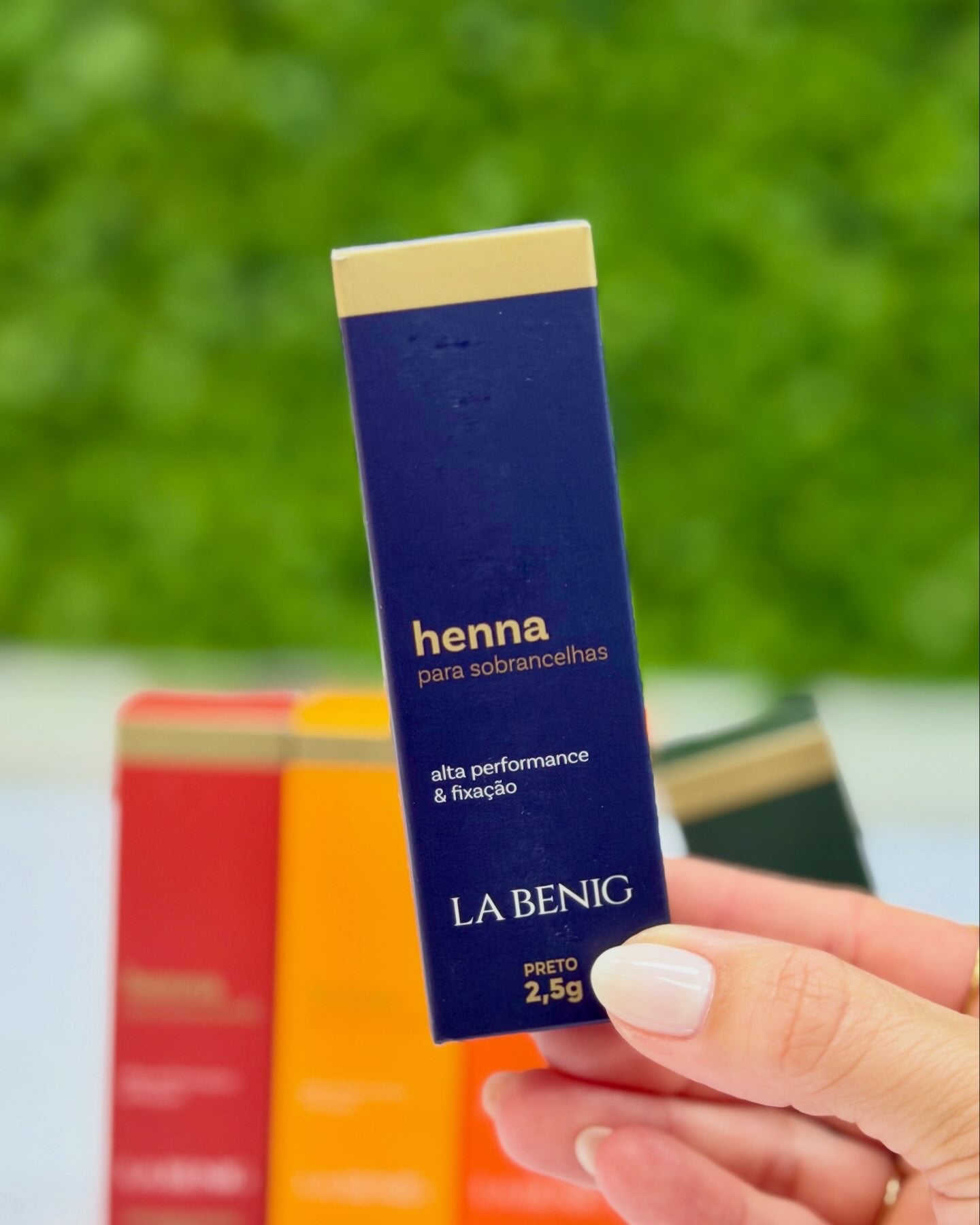 La Benig Henna Para Sobrancelha Preto-2,5g