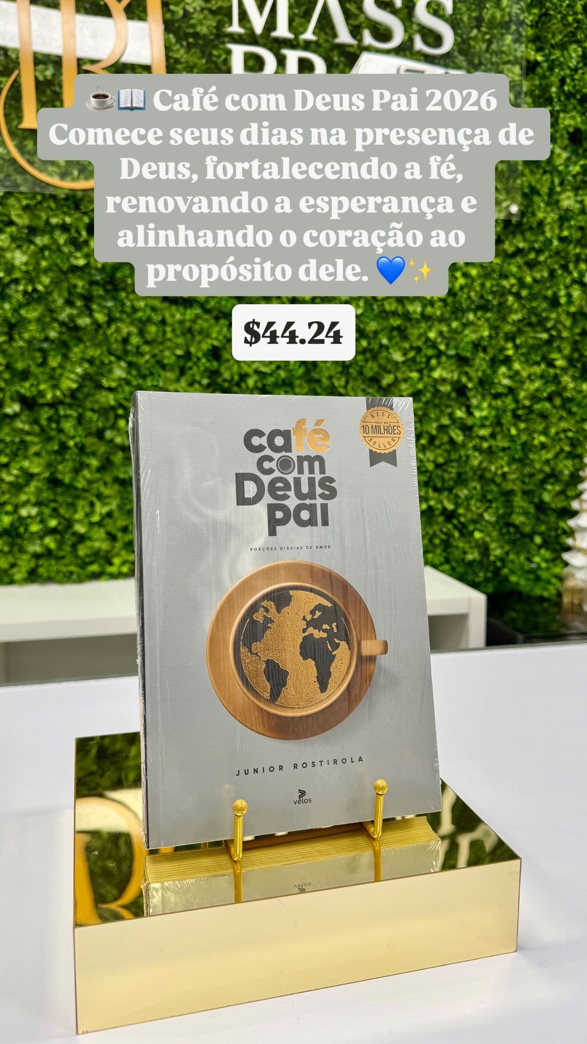 Café Com Deus Pai 2026 Porções diárias de amor - Junior Rostirola