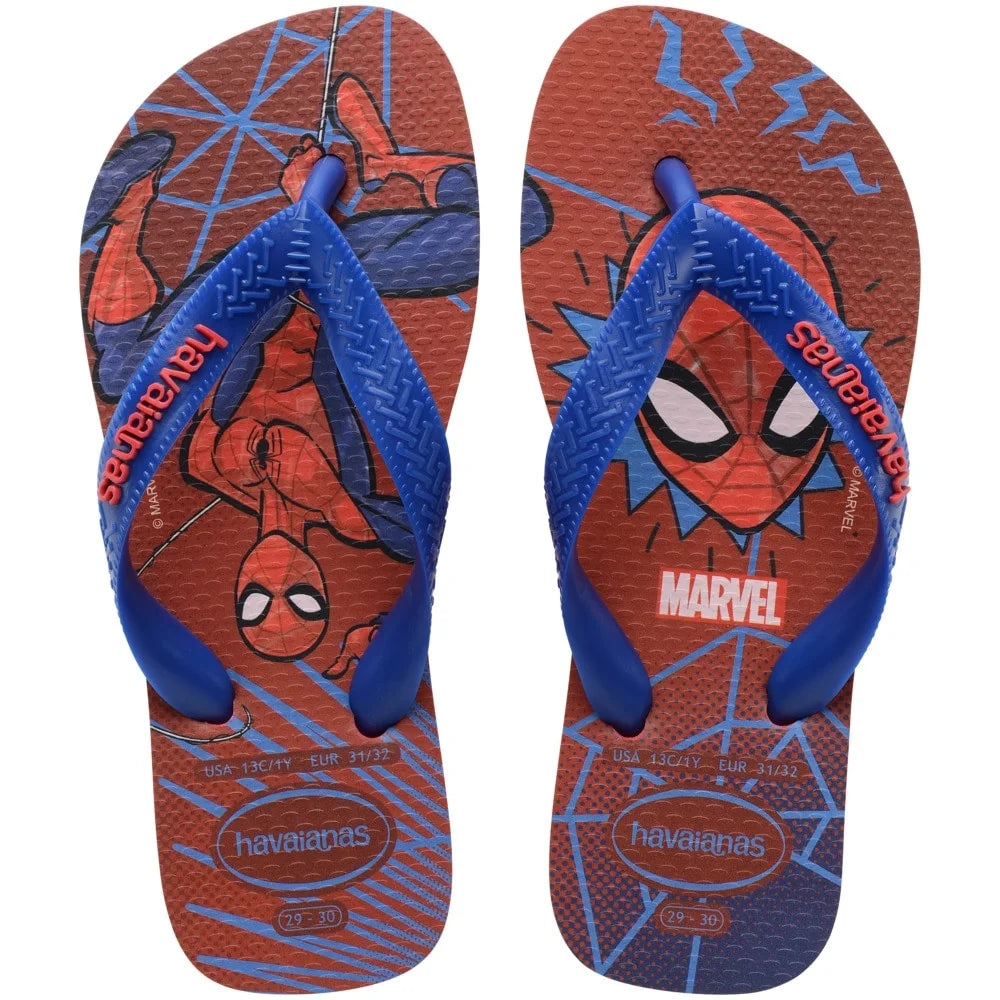 Havaiana Kids Marvel Verm Rubi Masculino