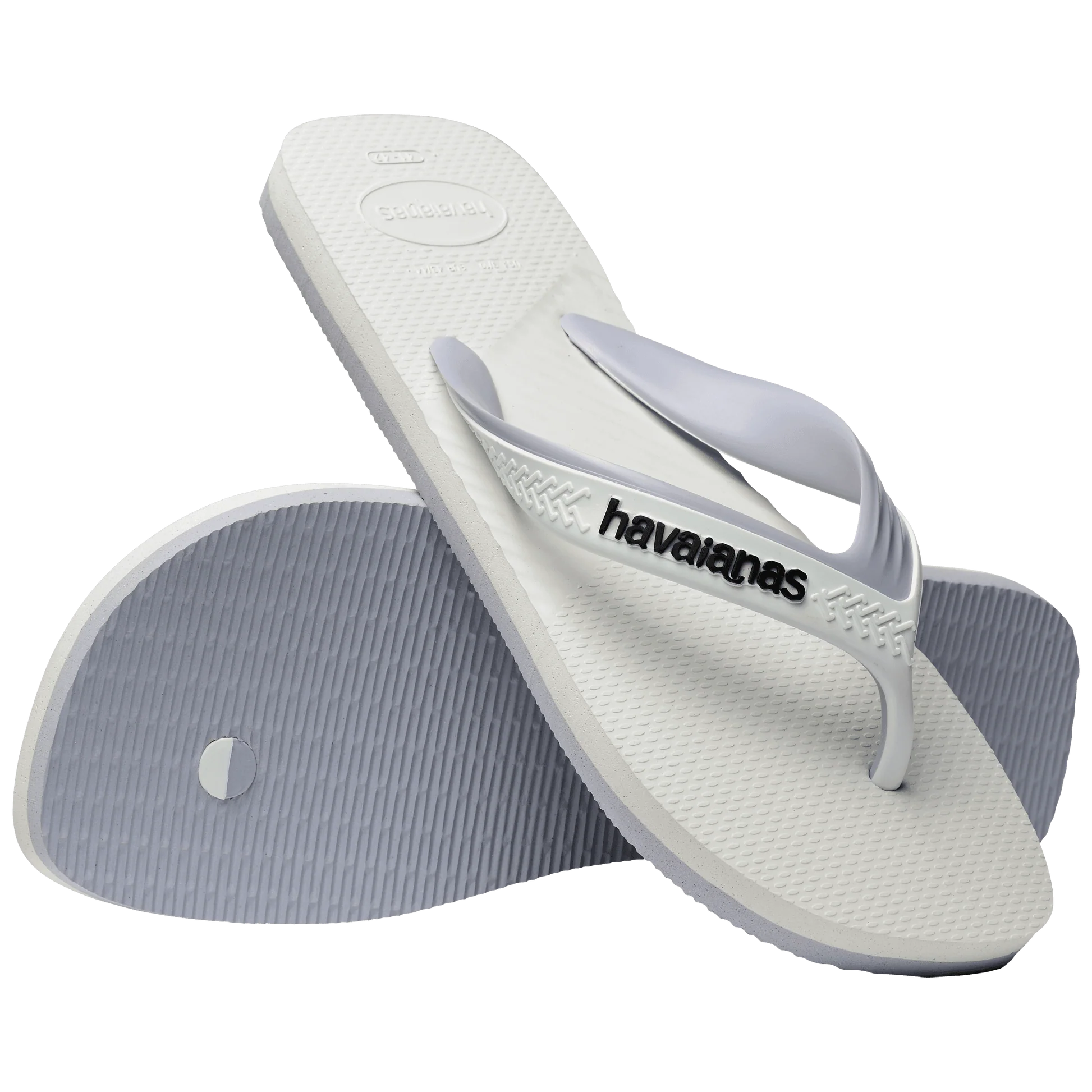 Havaiana Dual Branco Cinza Masculino