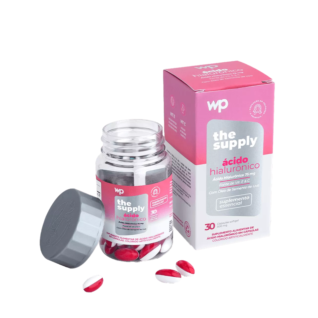 Wpink Vitamina Ácido Hialurônico- 30 Unidades