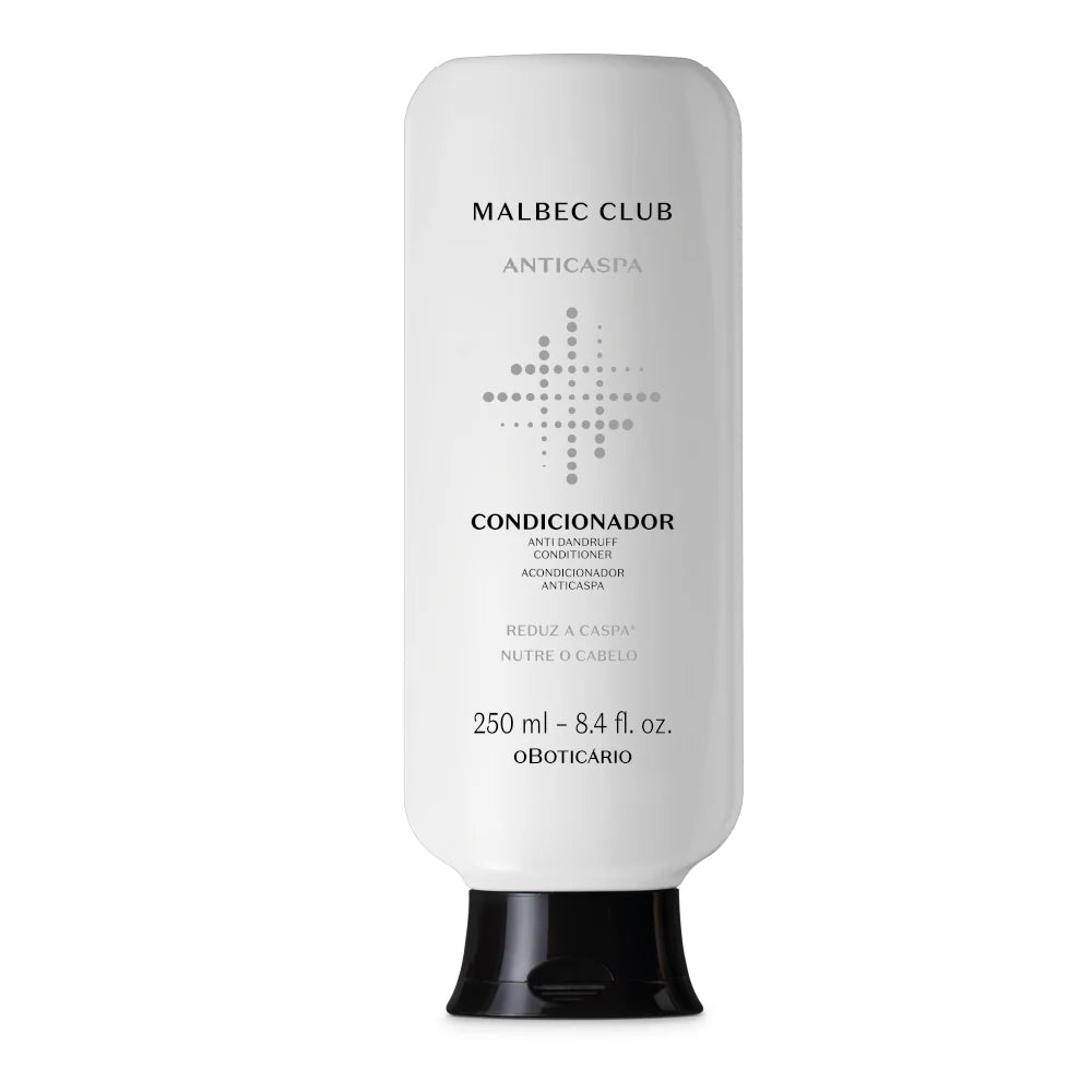 OBoticário Malbec Condicionador Anticaspa Masculino-250ml