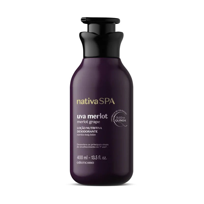 OBoticário Nativa Spa Hidratante Uva Merlot-400ml