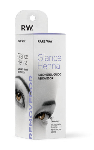 Glance Henna Sabonete em Gel Removedor-20ml