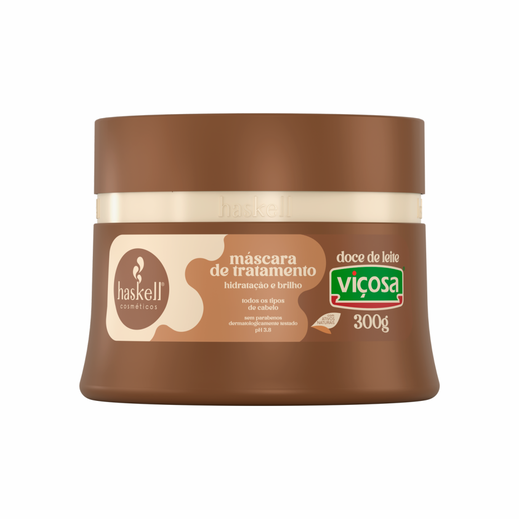 Haskell Mascara de Tratamento Doce de Leite Viçosa - 300g