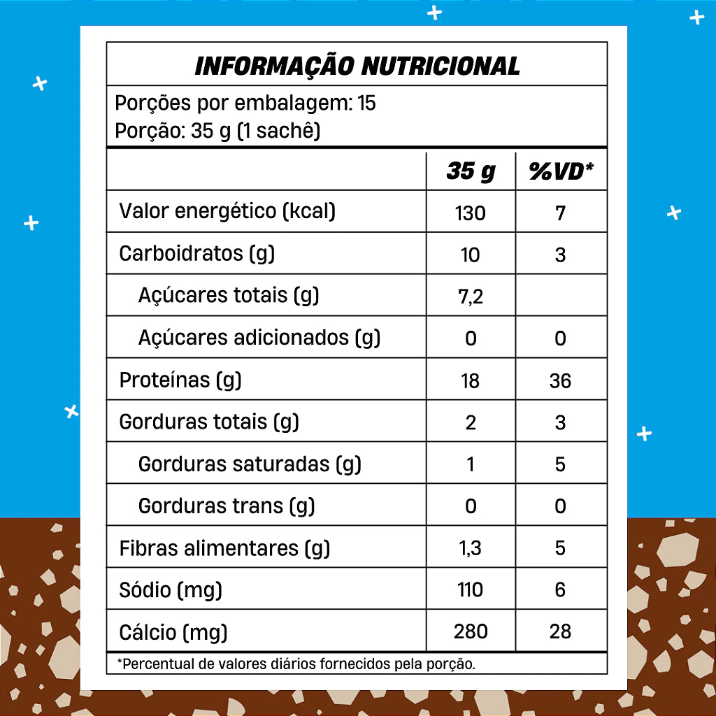 +Mu Whey Protein Chocolate com Avelã Sachê-35g