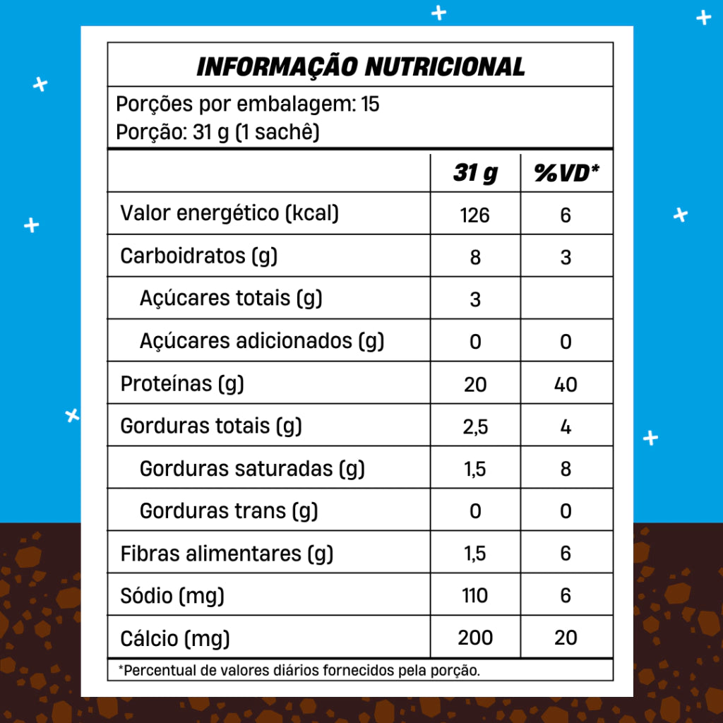 +Mu Whey Protein Brownie Sachê-35g