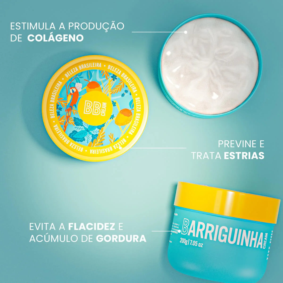 Beleza Brasileira Barriguinha Cream BB Cream-200g