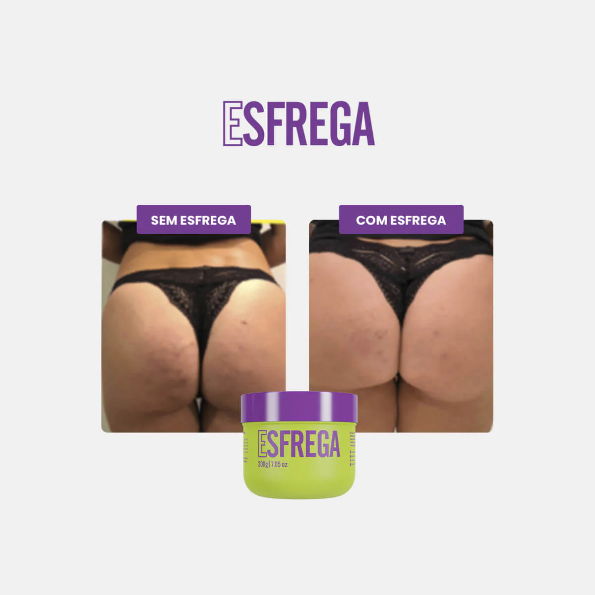 Beleza Brasileira Esfrega Esfoliante-200g