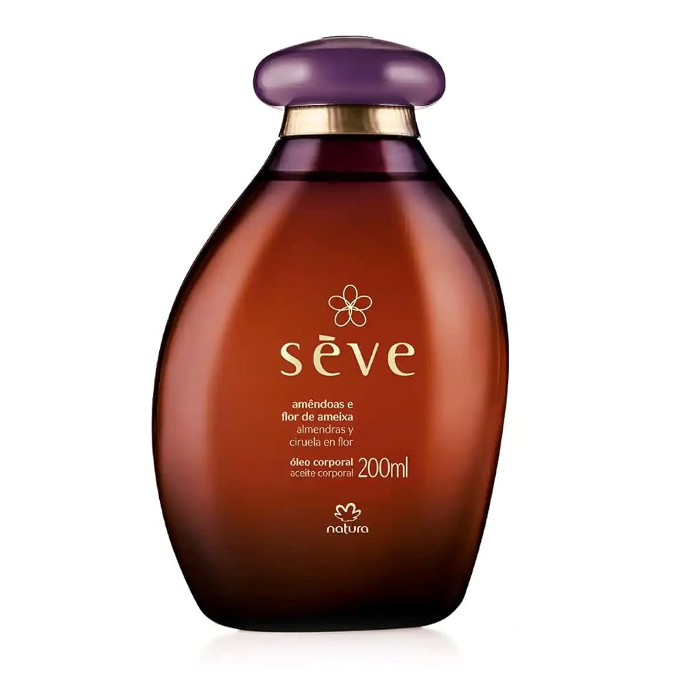 Natura Seve Amêndoa e Flor de Ameixa Óleo Corporal-200ml