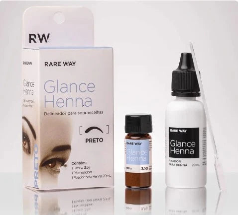 Glance Henna Preto-3,5g/ Fixador