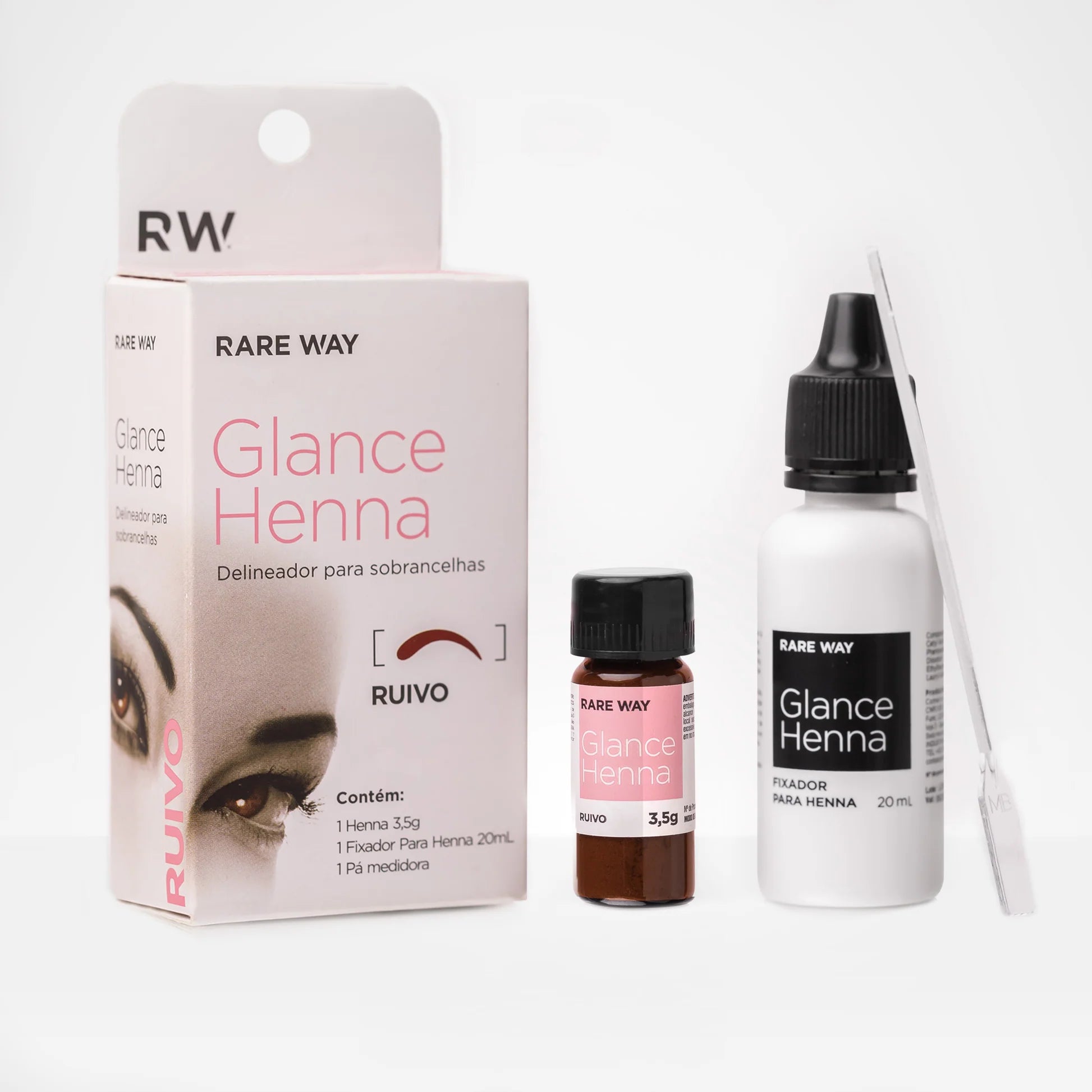 Glance Henna Ruivo-3,5g/ Fixador