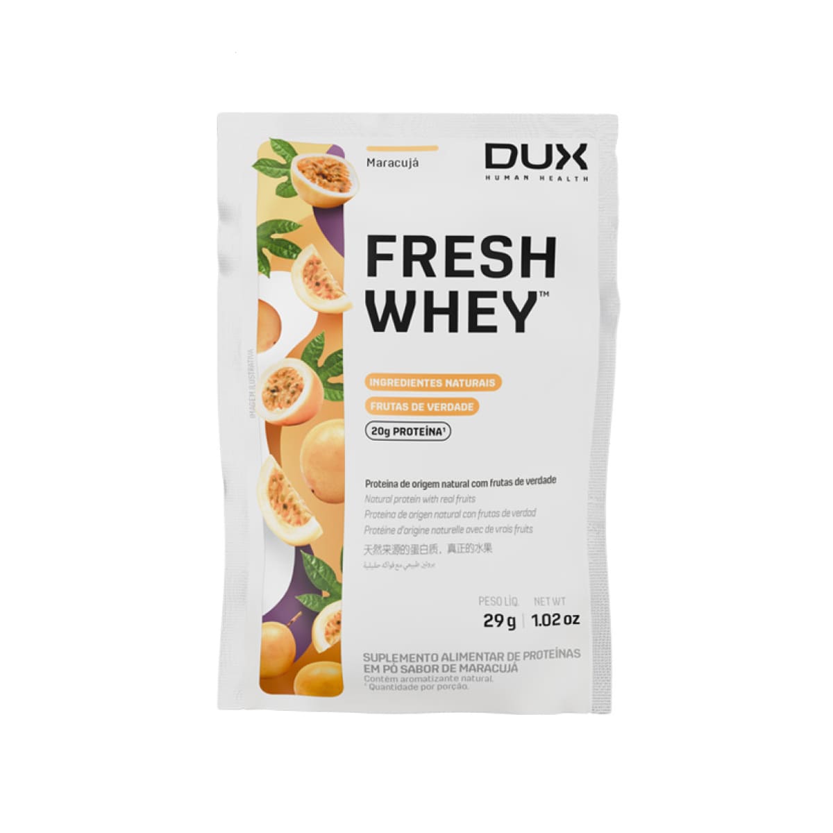 Dux Fresh Whey Maracujá-30g