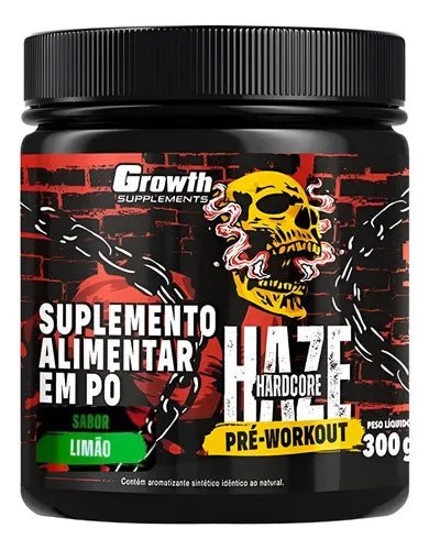 Growth Pré-Workout Limão-300g