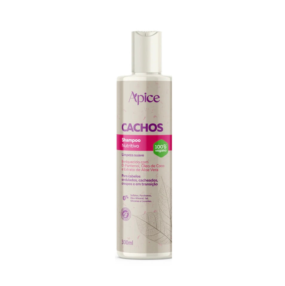 Ápice Cachos Shampoo Nutritivo-300ml