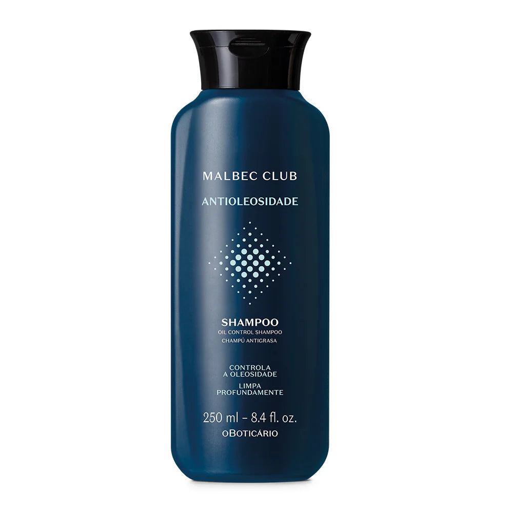 OBoticário Malbec Club Shampoo Antioleosidade-250ml