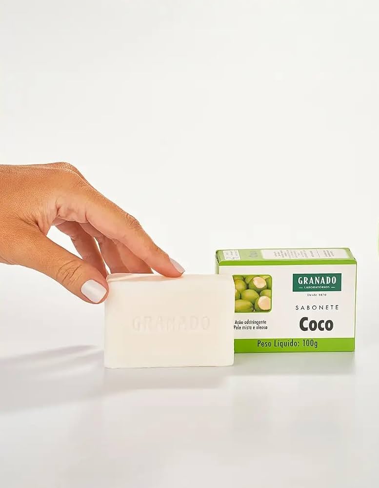 Granado Sabonete Coco Ação Adstringente Pele Mista e Oleosa-90g