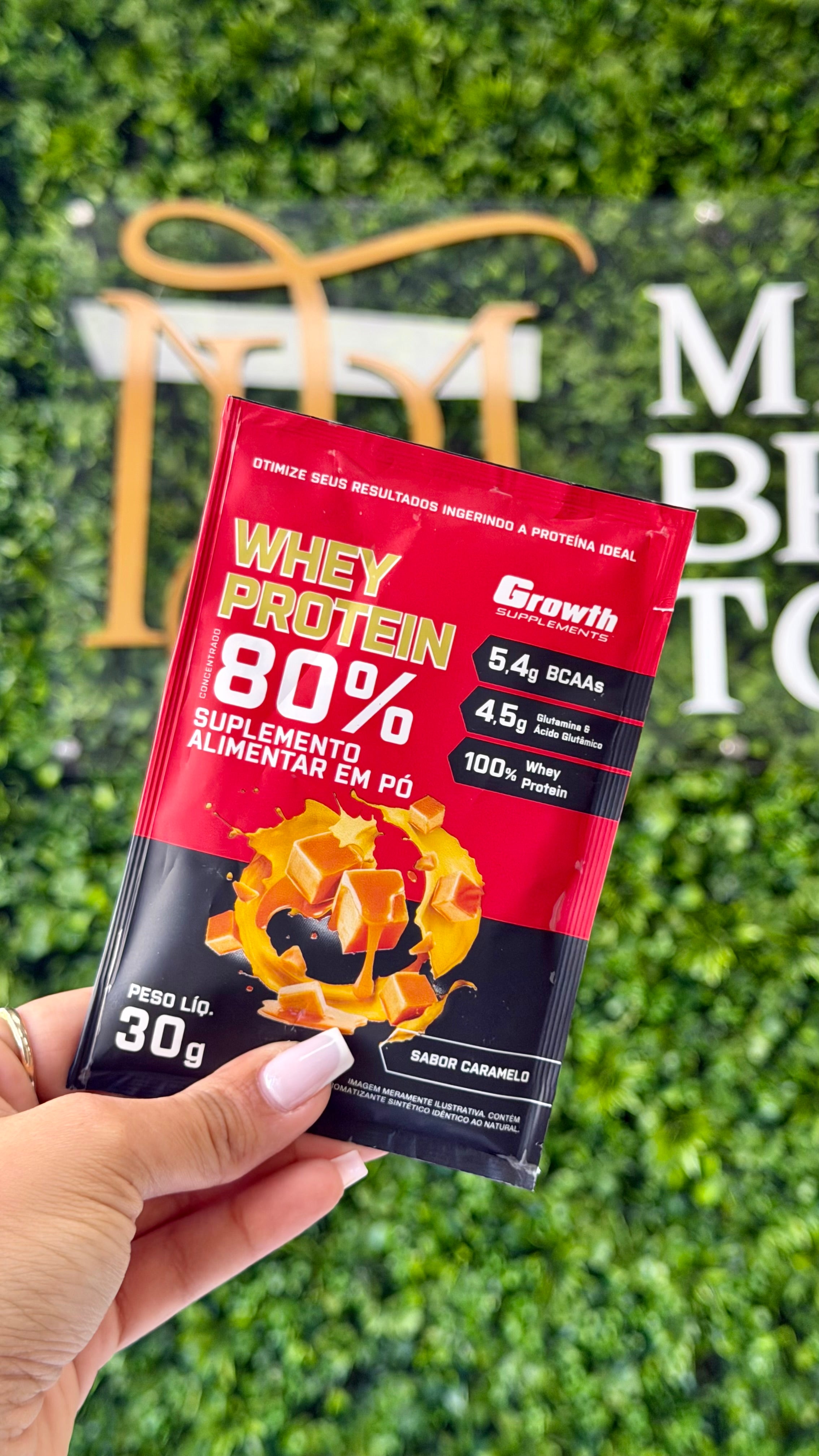 Growth Whey Protein Sachê 30g-Escolha