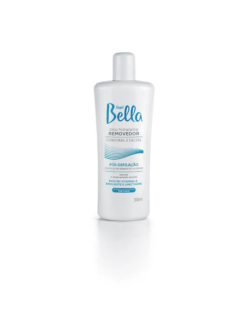 Depil Bella Óleo Hidratante Removedor Corporal e Facial Pós-Depilação-300ml
