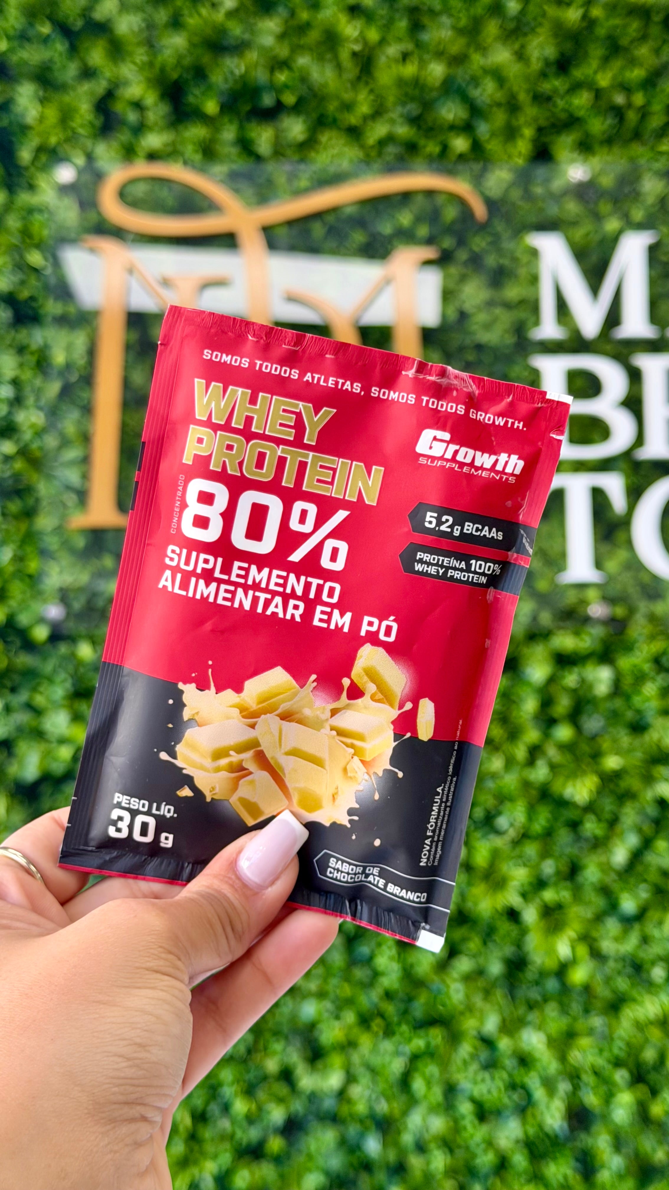 Growth Whey Protein Sachê 30g-Escolha