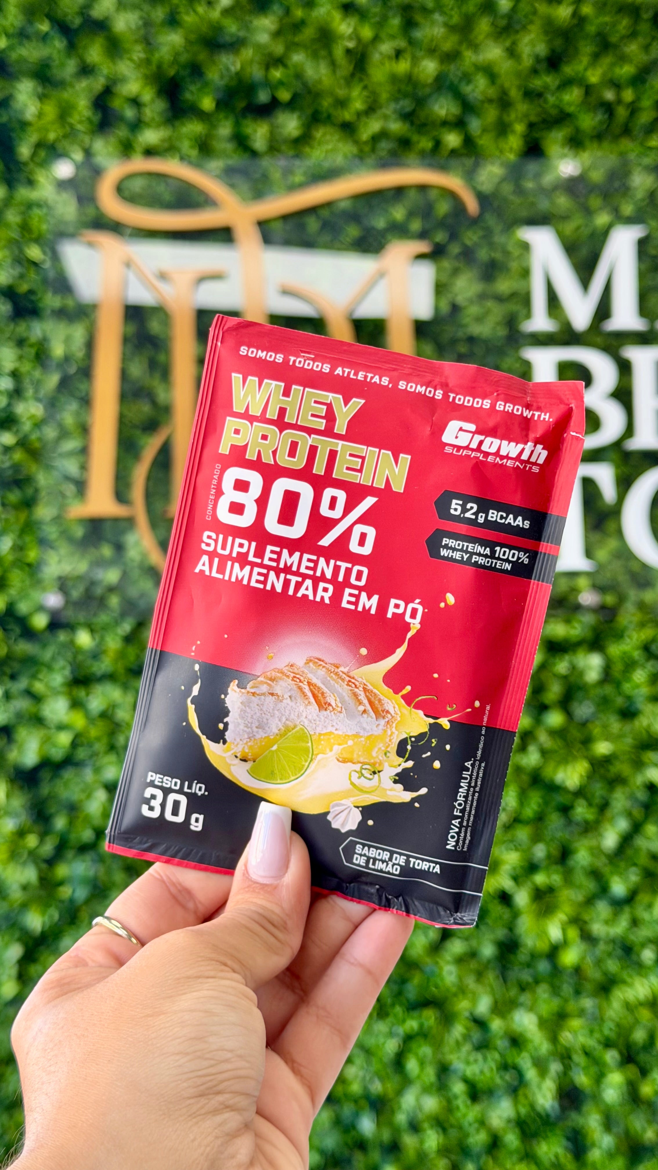 Growth Whey Protein Sachê 30g-Escolha