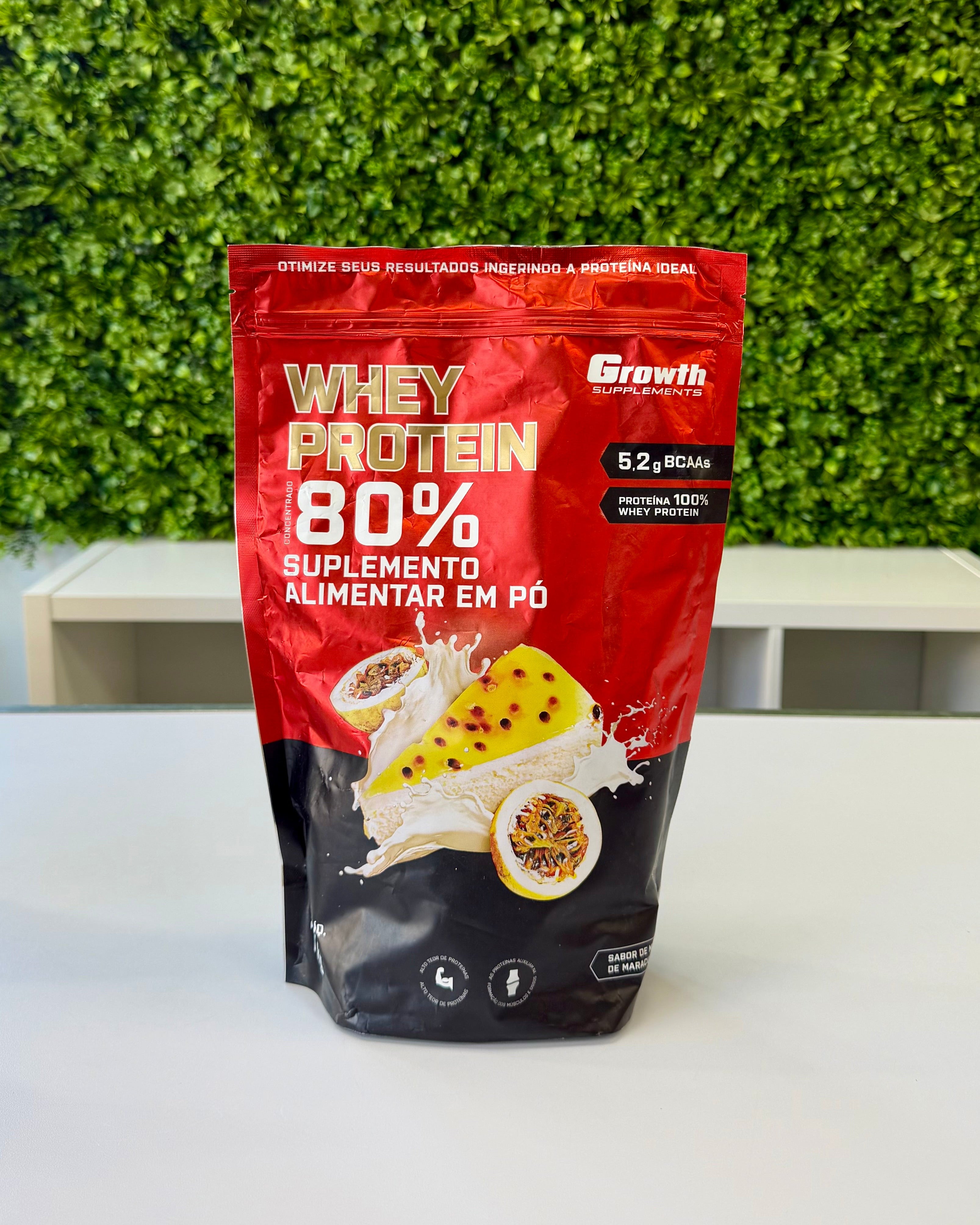Growth Whey Protein 80% Maracujá-1kg