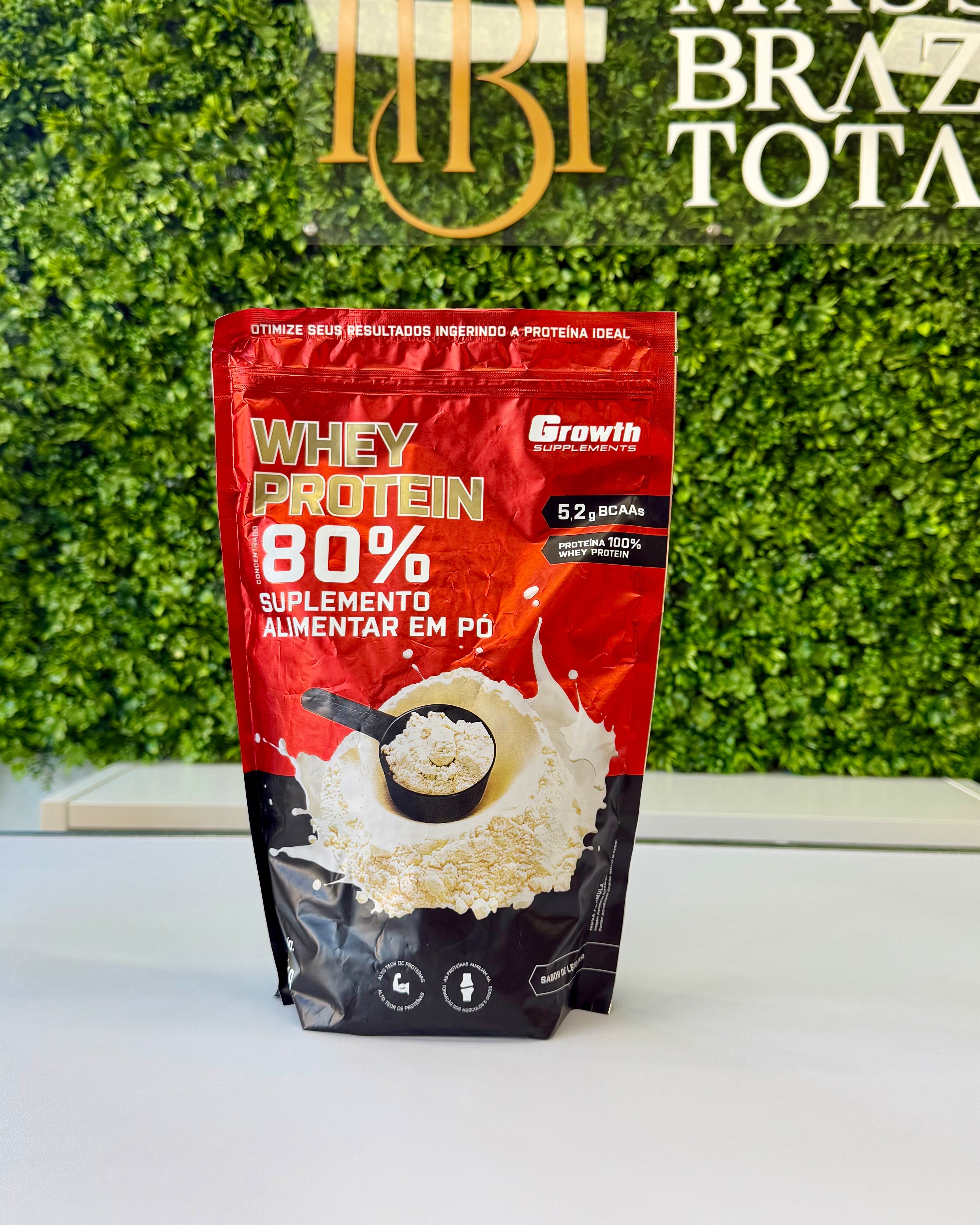 Growth Whey Protein 80% Leite Em Pó-1kg