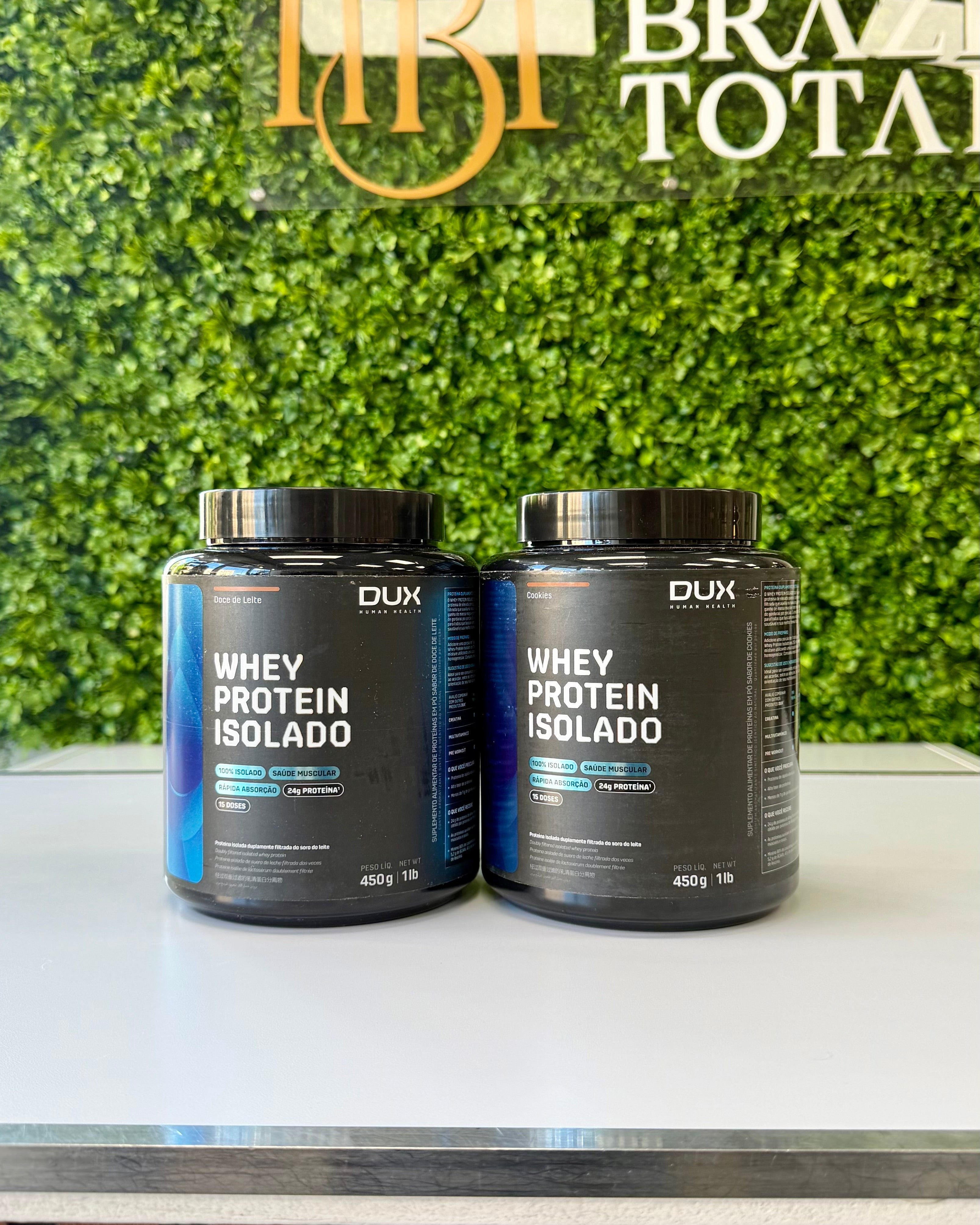 Dux Whey Protein Isolado 450g-Escolha