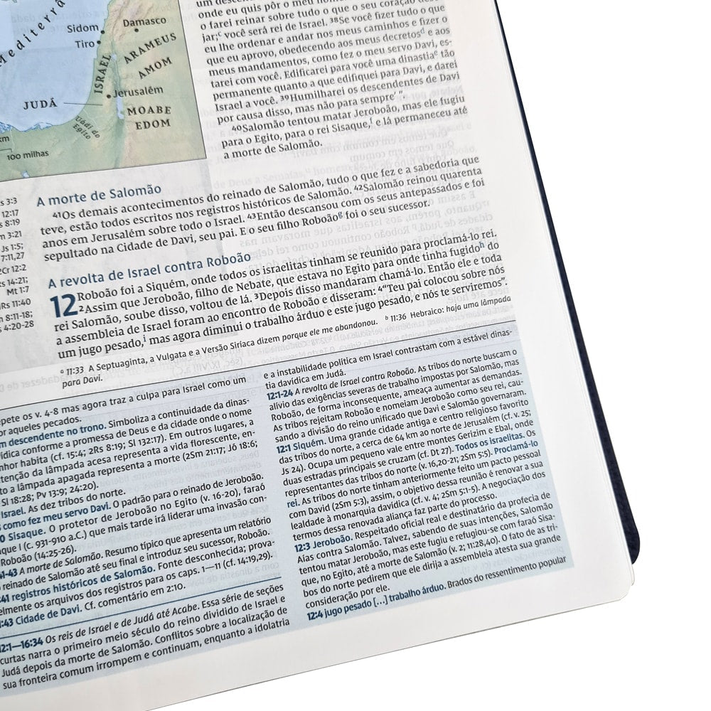 Bíblia de Estudos Thomas Nelson Capa Luxo-Versão NVI