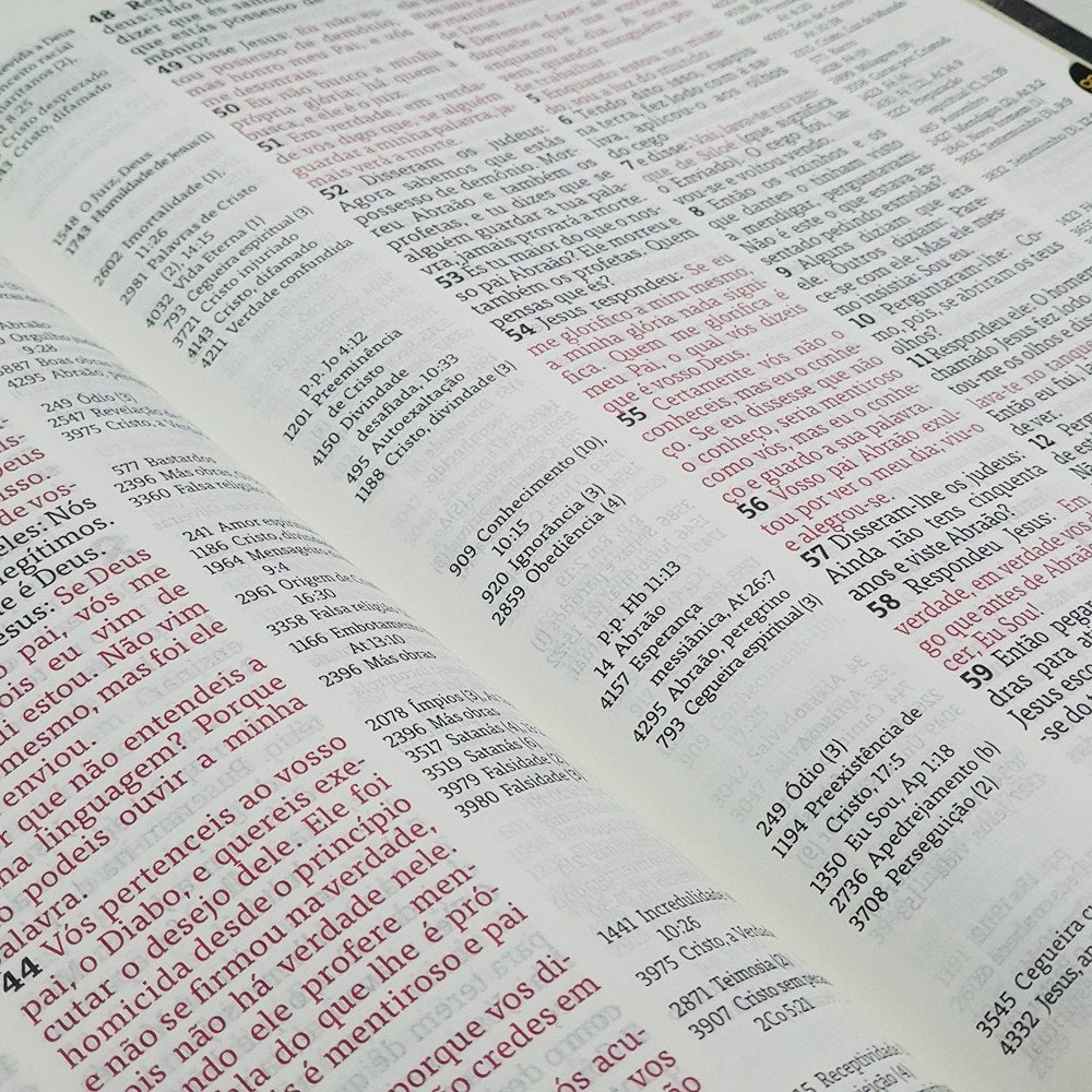 Bíblia de Estudo Thompson Letra Grande-Versão AEC