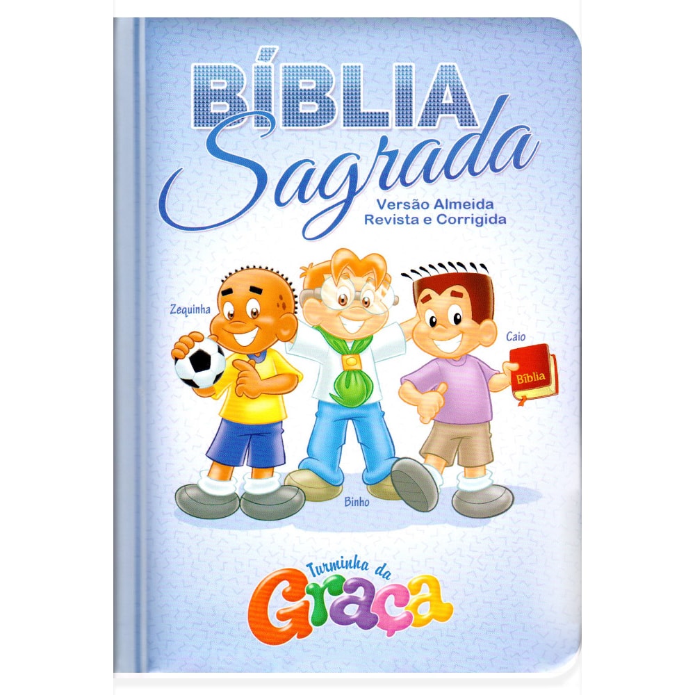 Bíblia Turminha da Graça Menino-Versão ARC