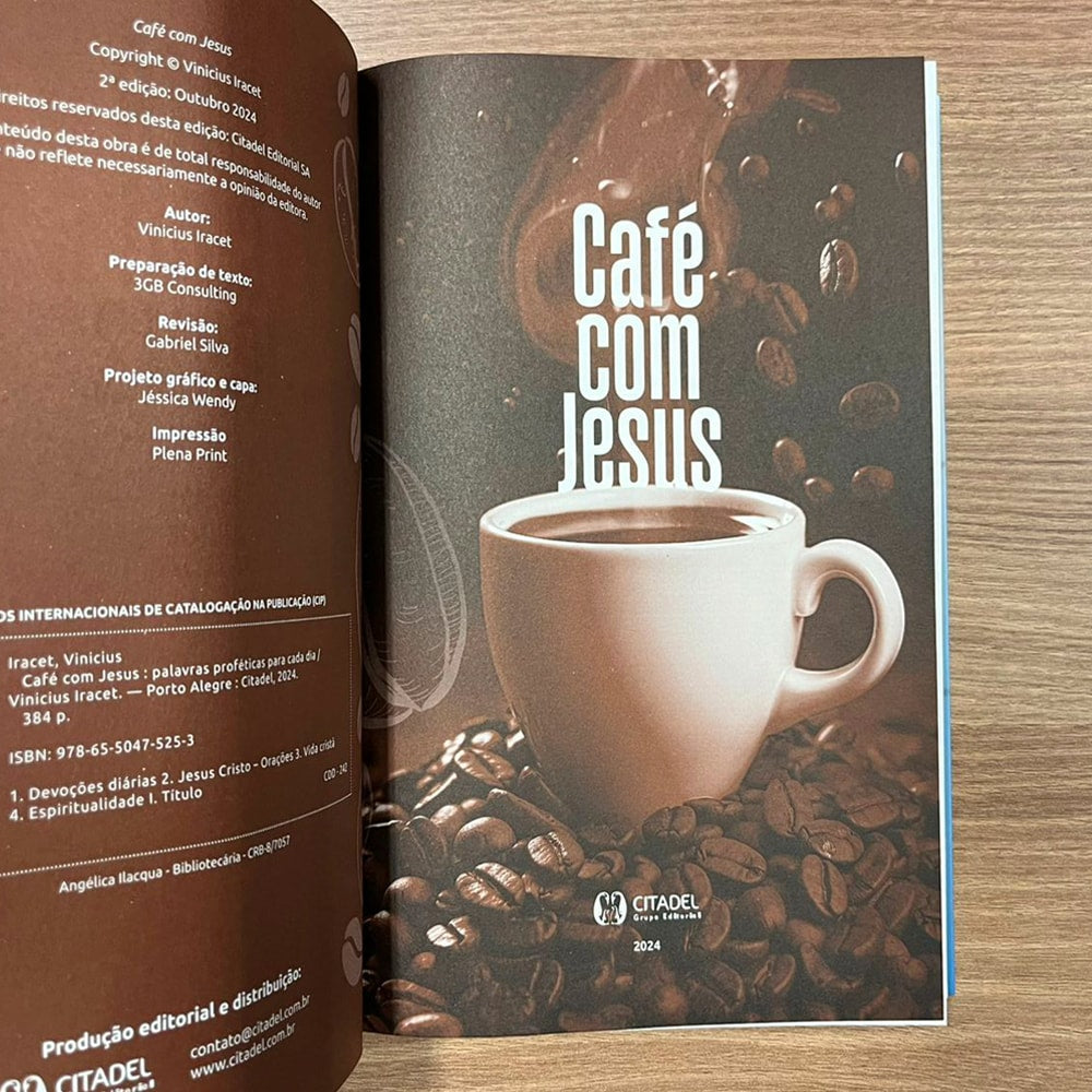 Café com Jesus Palavras Proféticas Para Cada Dia- Vinicius Iracet