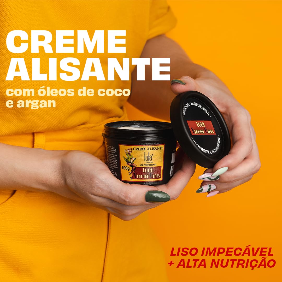 Lola From Rio Vintage Girls Creme Alisante-100g