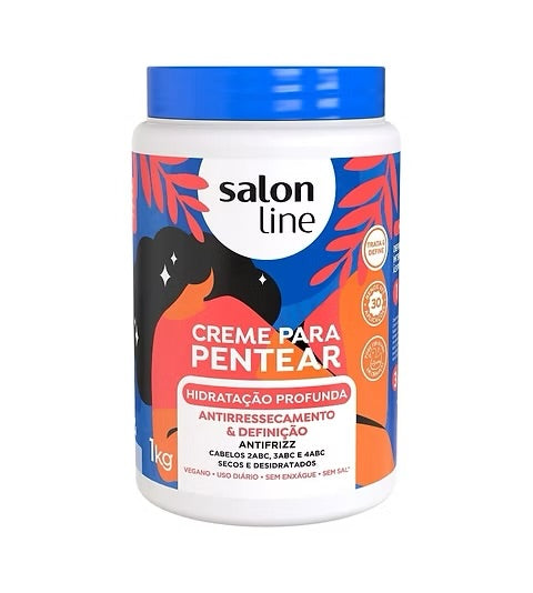 Salon Line Creme Para Pentear Hidratação Profunda-1kg