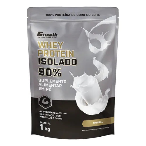 Growth Whey Protein Isolado Natural-1kg