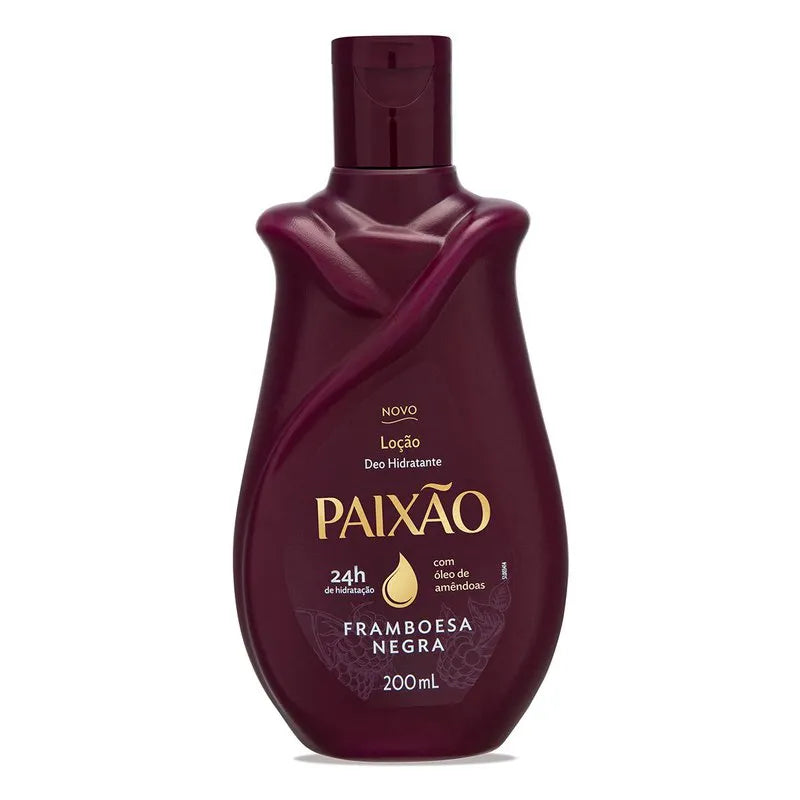 Paixão Loção Hidratante Framboesa Negra-200ml