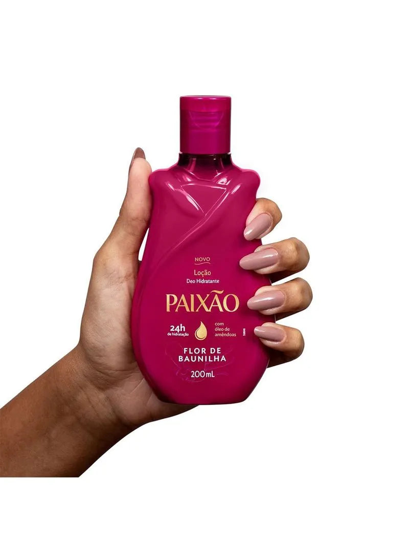 Paixão Loção Hidratante Flor de Baunilha-200ml