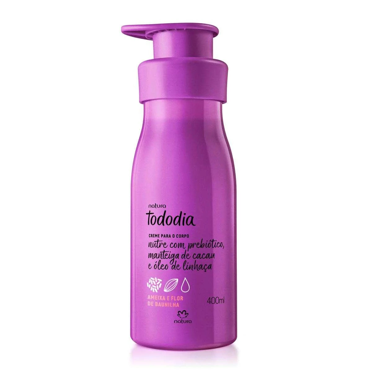 Natura Tododia Creme Corporal Ameixa e Flor de Baunilha-400ml