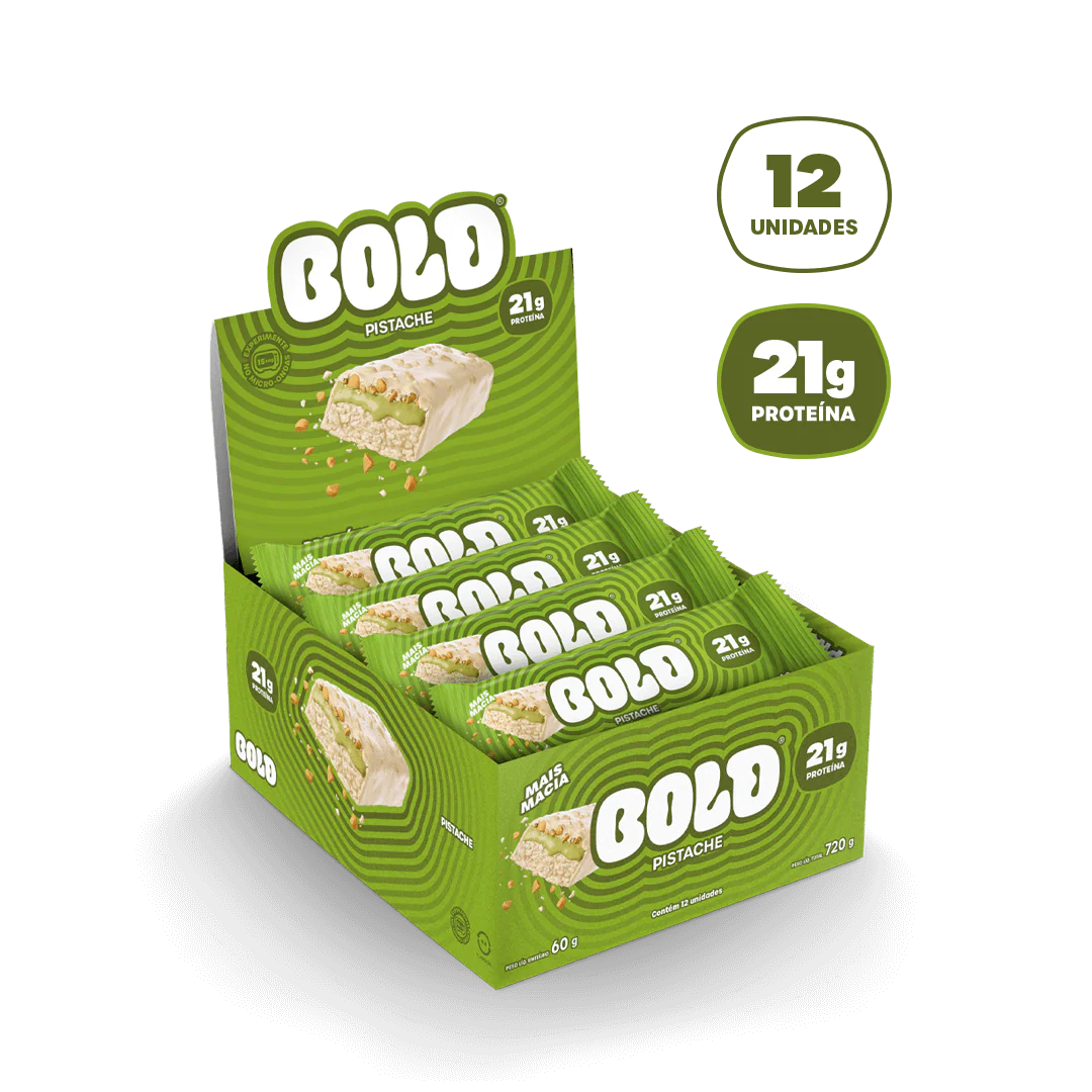 Bold Barra de Proteína Pistache-60g