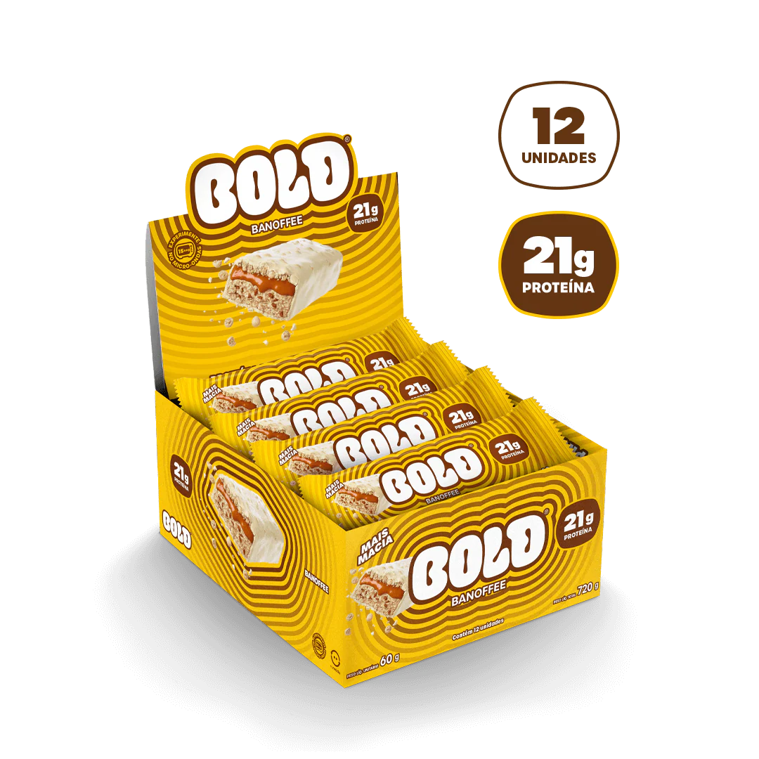 Bold Barra de Proteína Banoffee-60g