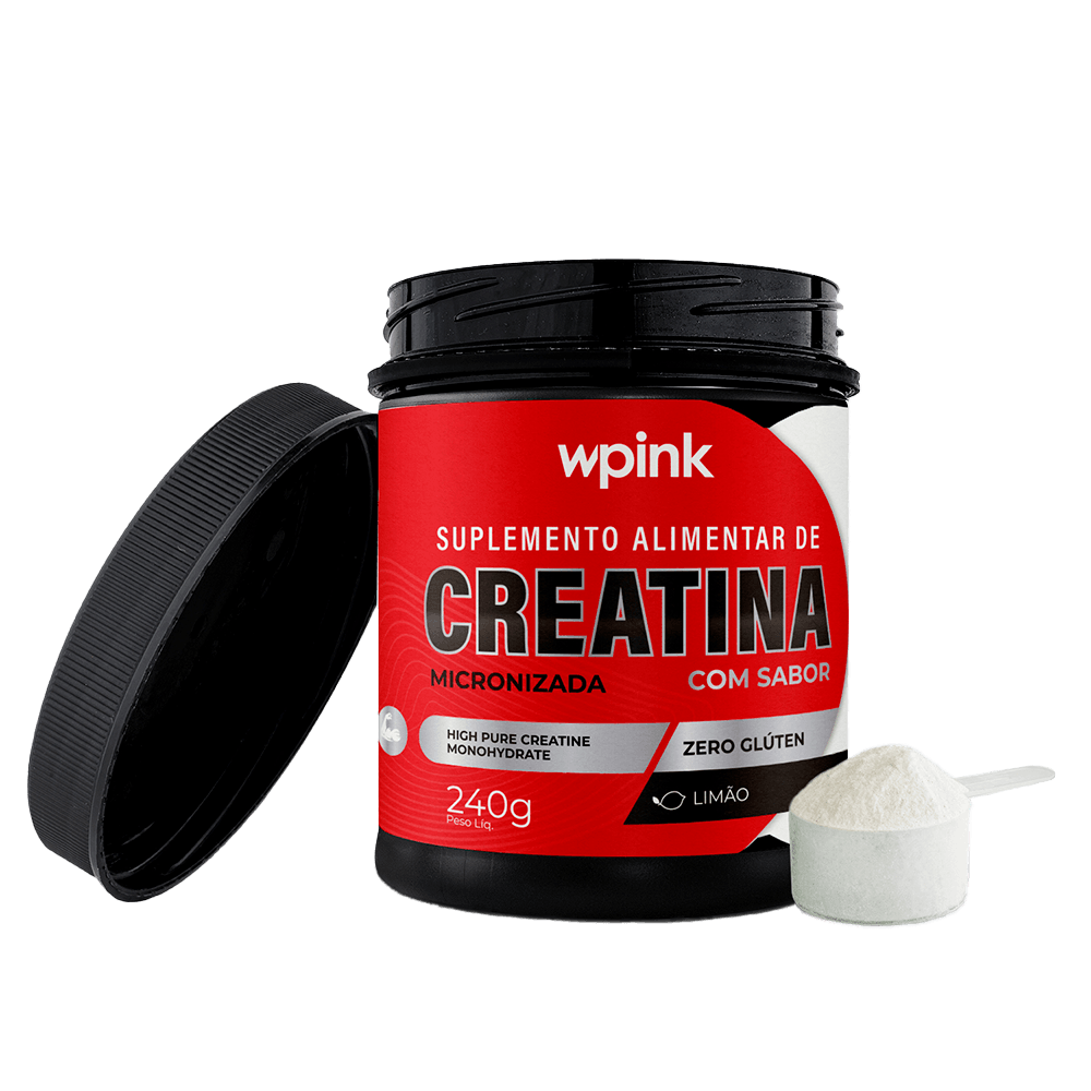 Wpink Creatina Micronizada Limão-240g