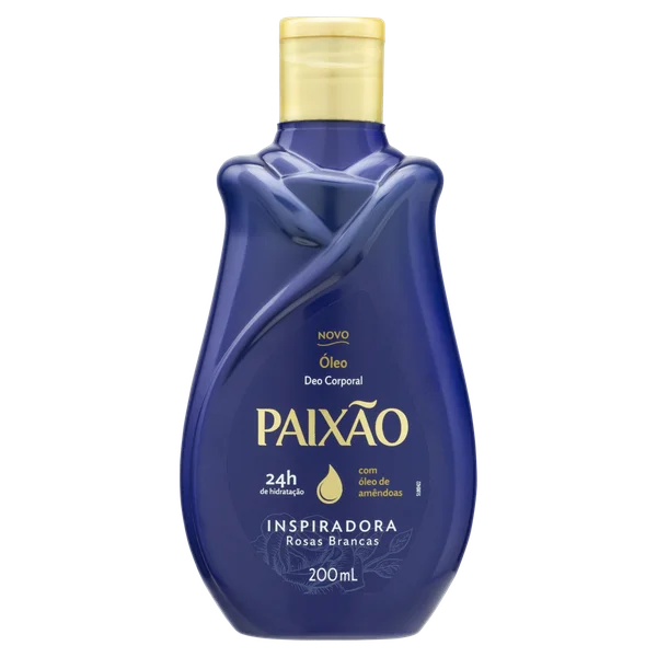 Paixão Óleo Corporal Inspiradora Rosas Brancas-200ml