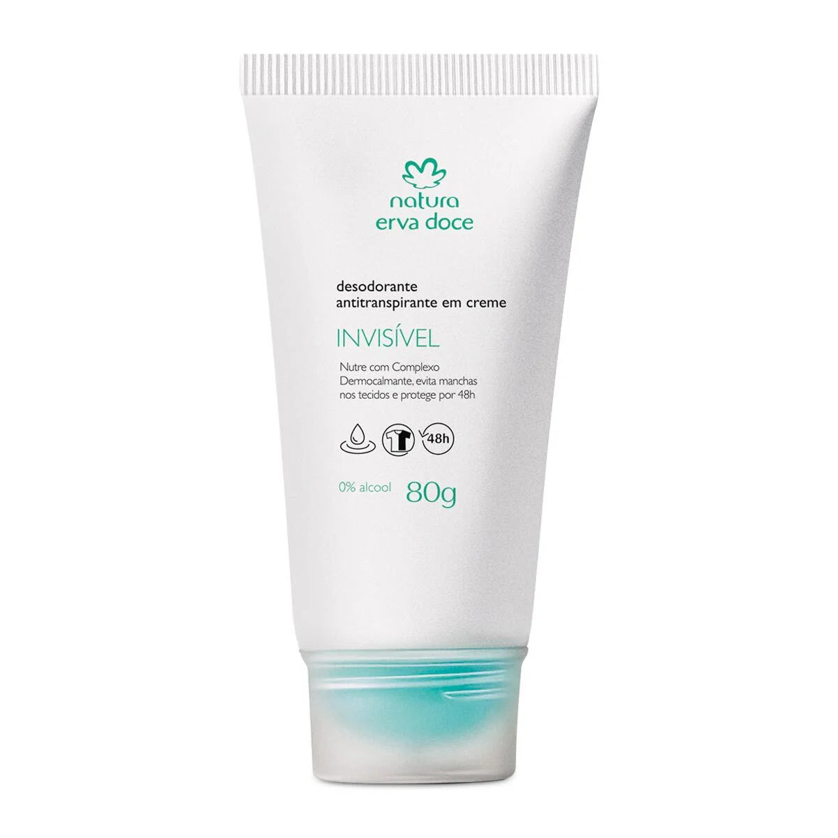 Natura Desodorante Antitranspirante Em Creme Erva Doce-80g