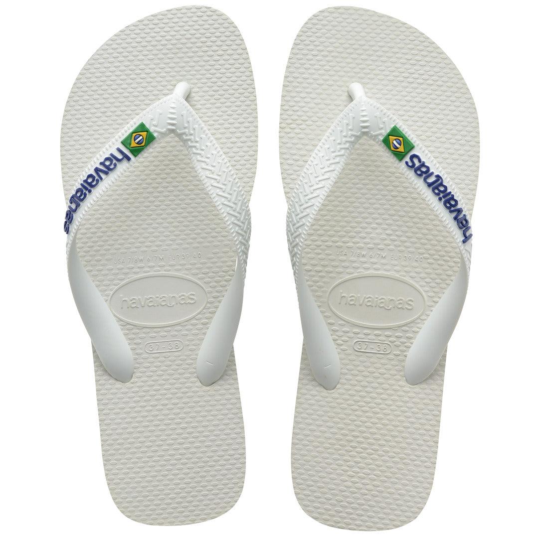 Havaiana Brasil Branca Tradicional-Unissex