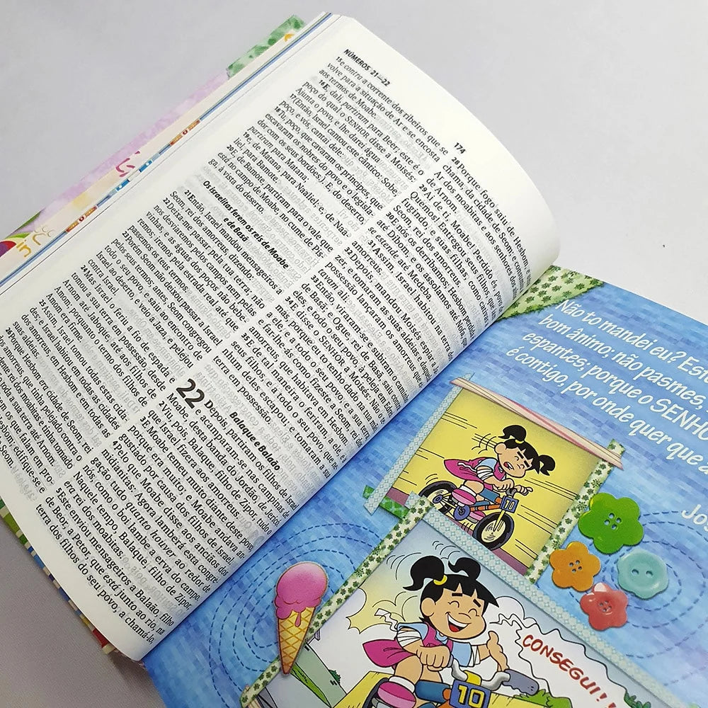Bíblia Sagrada Turminha da Graça Menina-Versão ARC