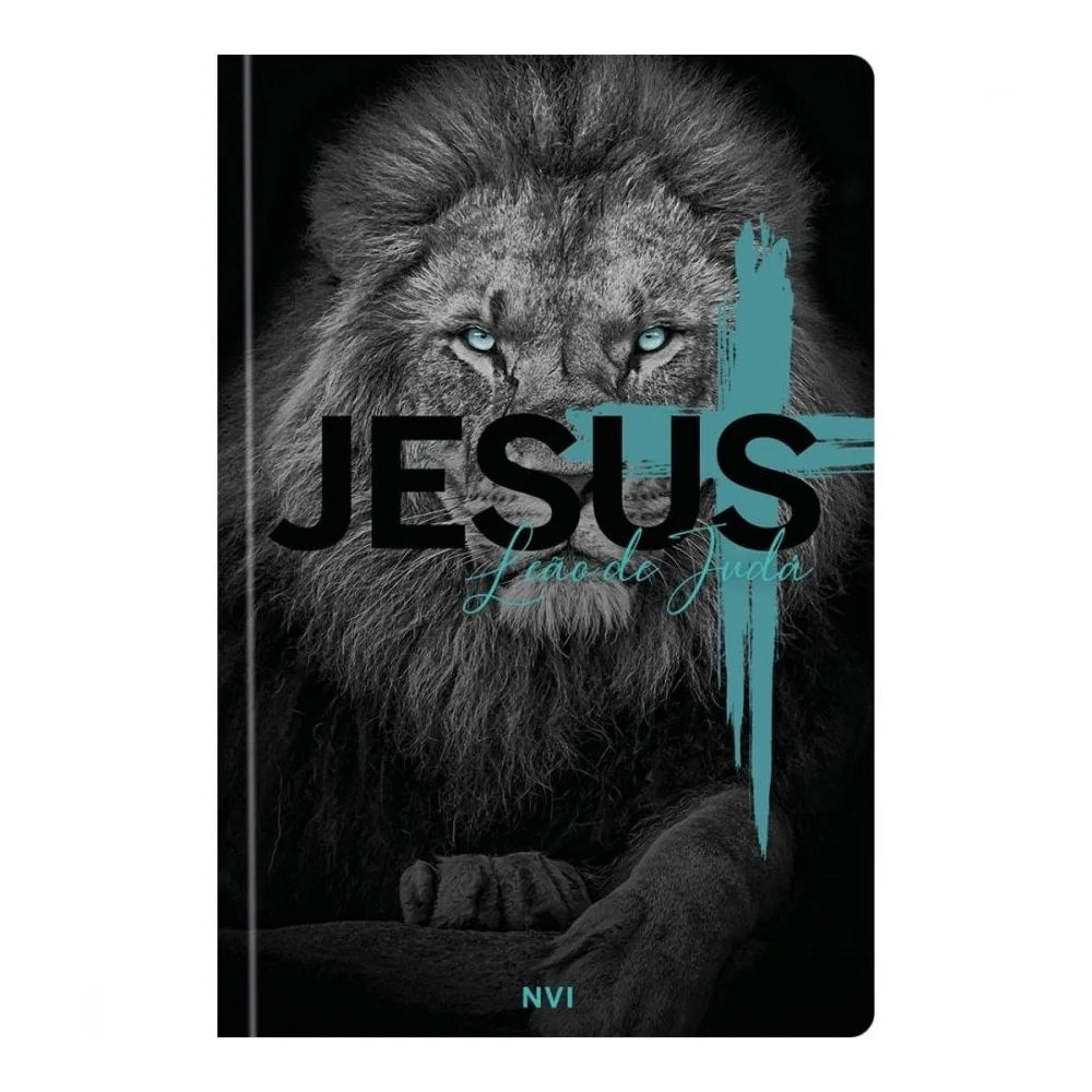 Bíblia Sagrada Jesus Leão de Judá Letra Normal-Versão NVI