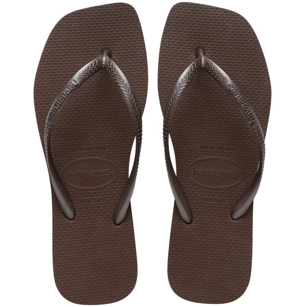 Havaiana Slim Square Marrom-Feminina