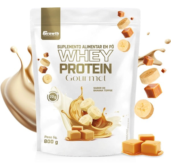 Growth Whey Protein Gourmet Banana Toffee-800g