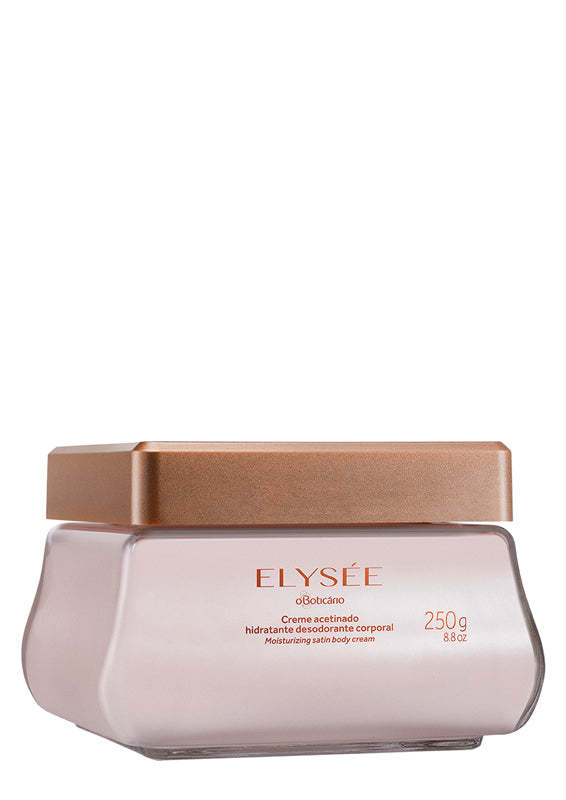 OBoticário Creme Acetinado Hidratante Corporal Elysée-250g