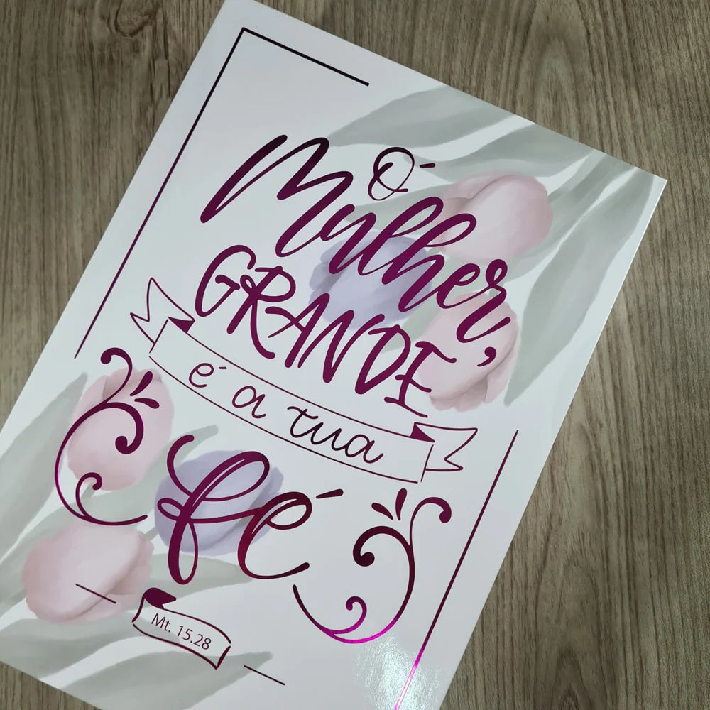 A Biblía da Mulher Letra Grande Capa Branca-Versão ARC